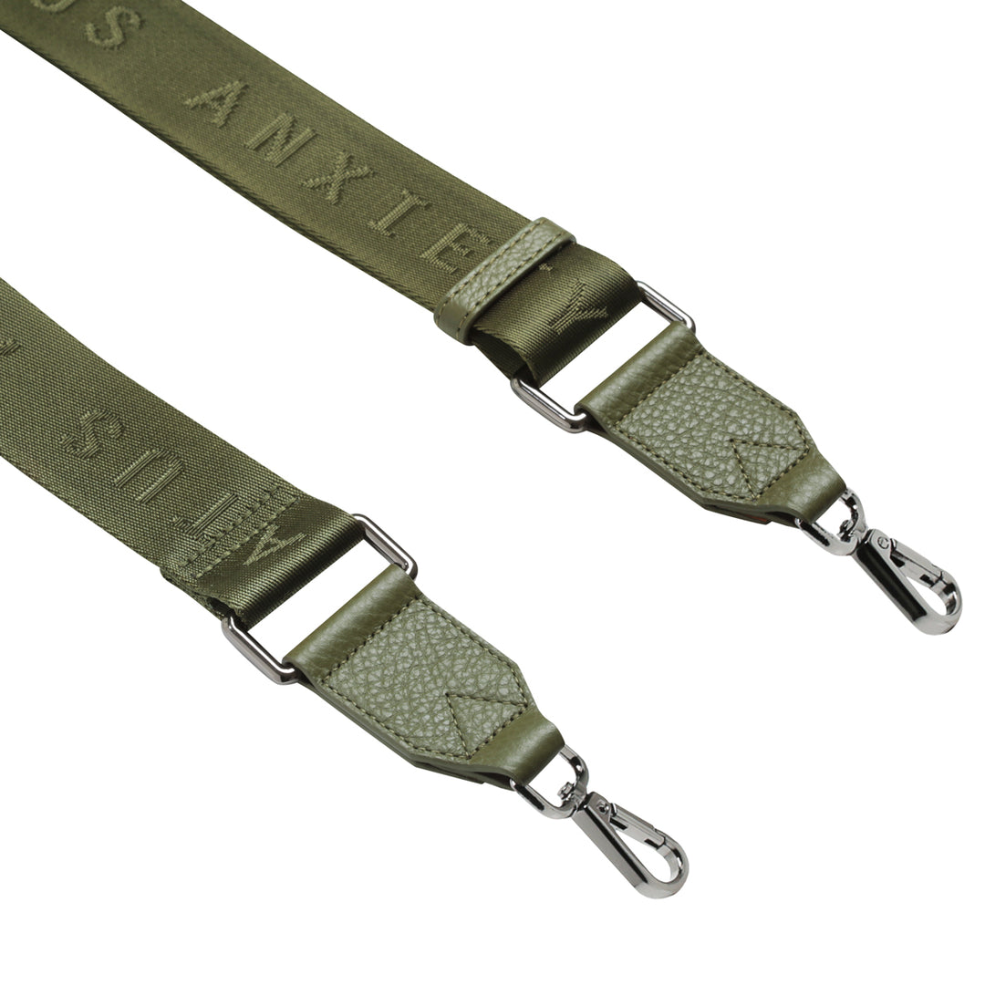 Status Anxiety | Web Strap Khaki Clasps | Merchants Homewares