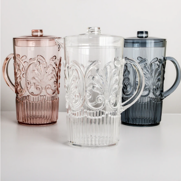Acrylic Jug Scallops | Merchant Homewares