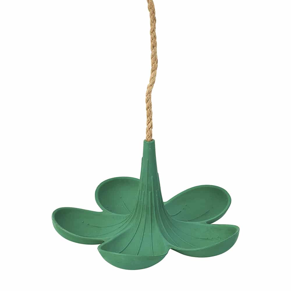 Annabel Trends Bamboo Bird Feeder Green | Merchants Homewares