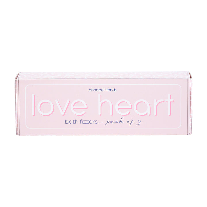 Annabel Trends Bath Fizzers Heart Set Boxed | Merchants Homewares