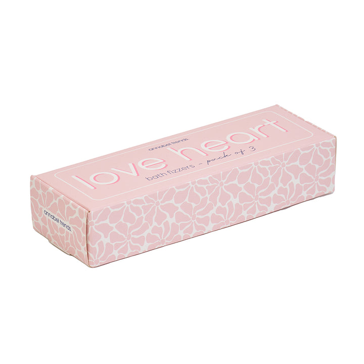 Annabel Trends Bath Fizzers Heart Set Boxed | Merchants Homewares