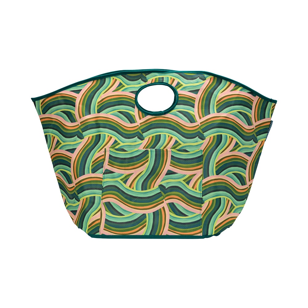 Annabel Trends Beach Bag Curved Lines | Merchants Homewares