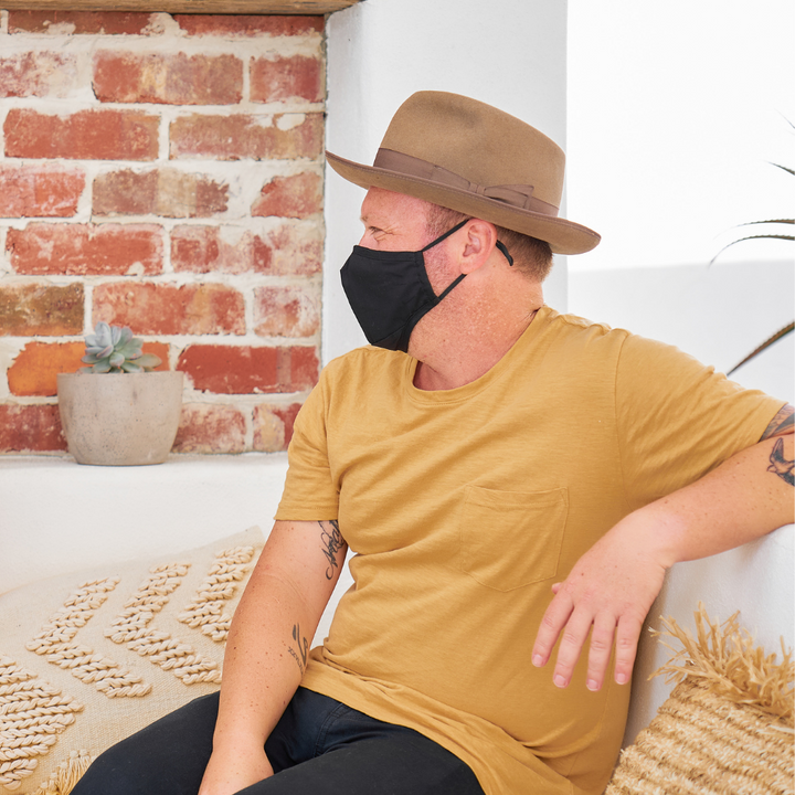 Annabel Trends Face Mask Black Small Lifestyle | Merchants Homewares