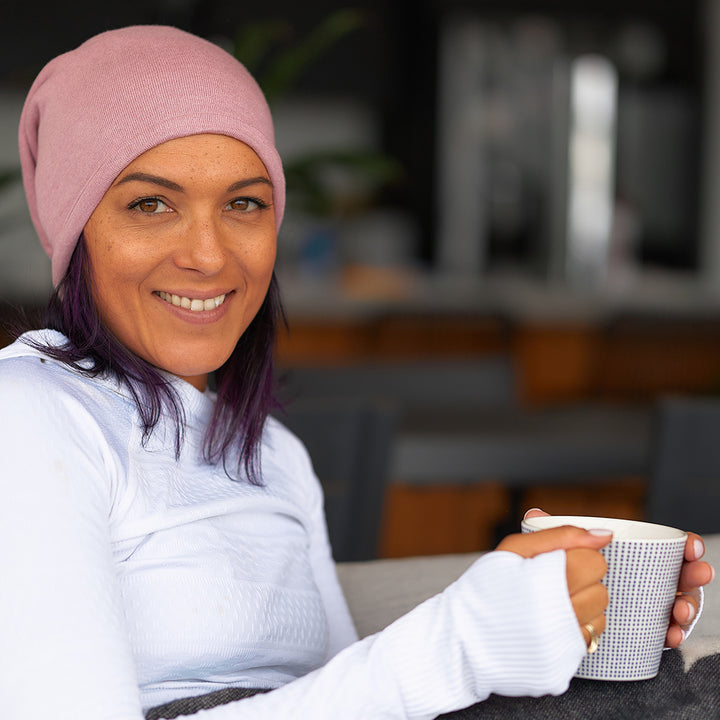 Annabel Trends Happywrap Neck Warmer Pink Lifestyle | Merchants Homewares