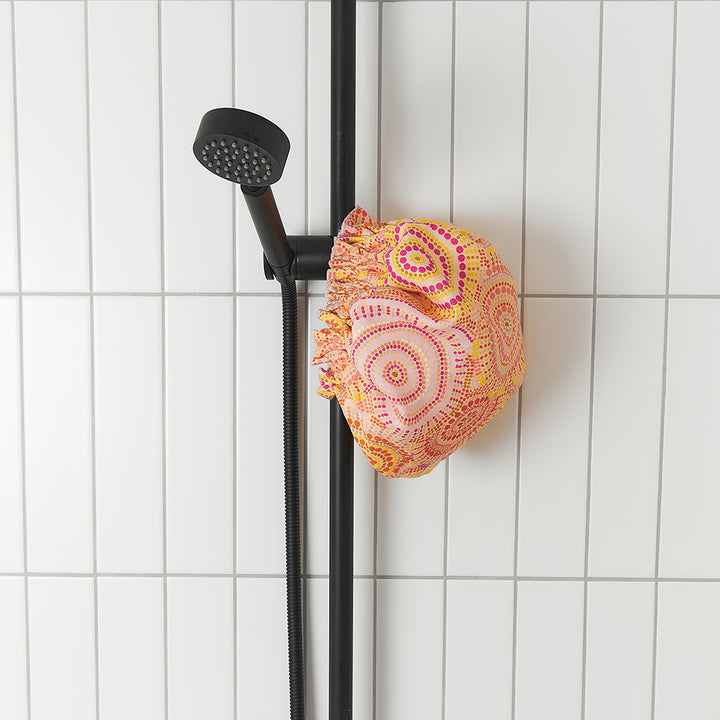 Annabel Trends Linen Shower Cap Rainbow Spirit Lifestyle | Merchants Homewares