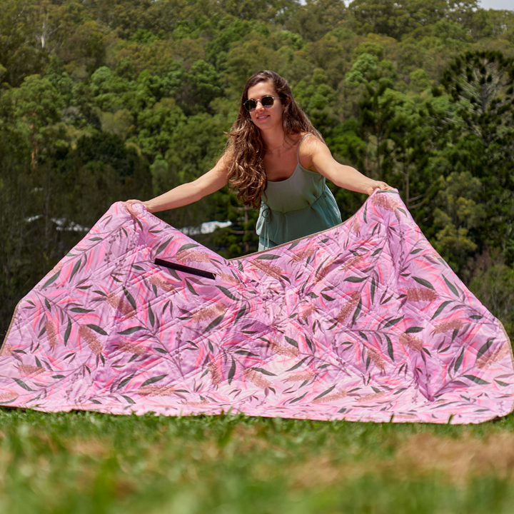Annabel Trends Picnic Mat Bottlebrush Light | Merchant Homewares