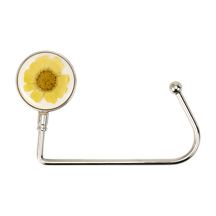 Annabel Trends Resin Flower Handbag Hanger Yellow | Merchants Homewares