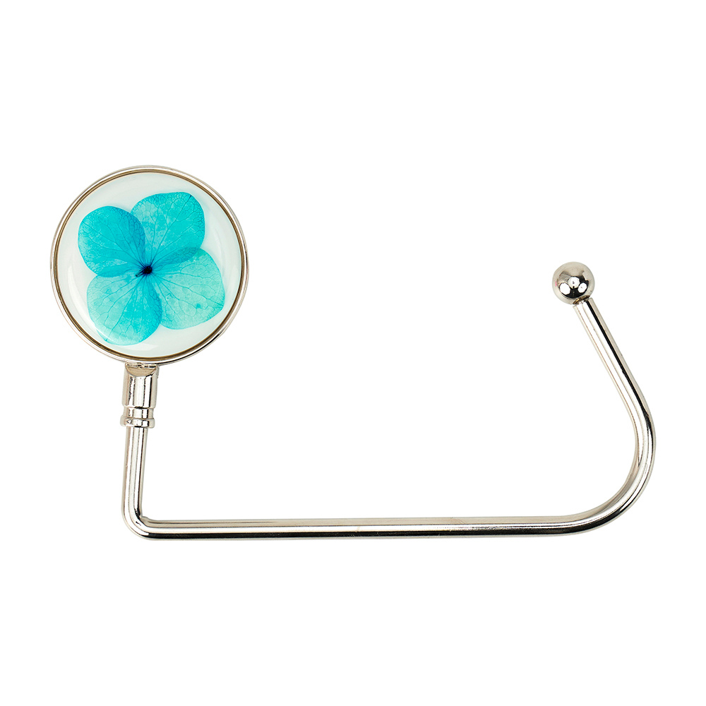 Annabel Trends Resin Flower Handbag Hanger Blue | Merchants Homewares