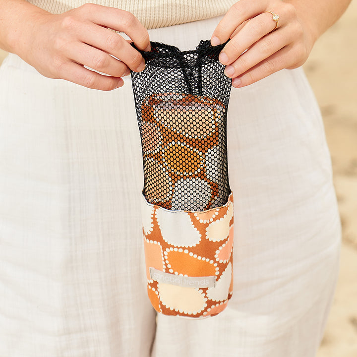 Annabel Trends Sand Free Towel Heart Shaped Rock Lifestyle | Merchants Homewares