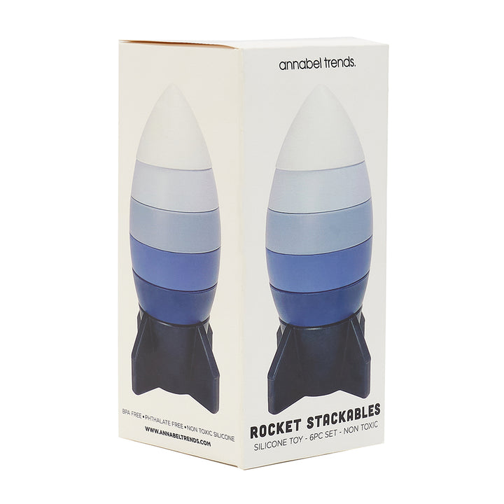 Annabel Trends Silicone Stackable Rocket | Merchants Homewares