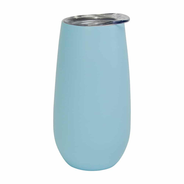 Annabel Trends Sparkling Flute Gelato Blue Stainless Steel Double Walled | Merchants Homewares