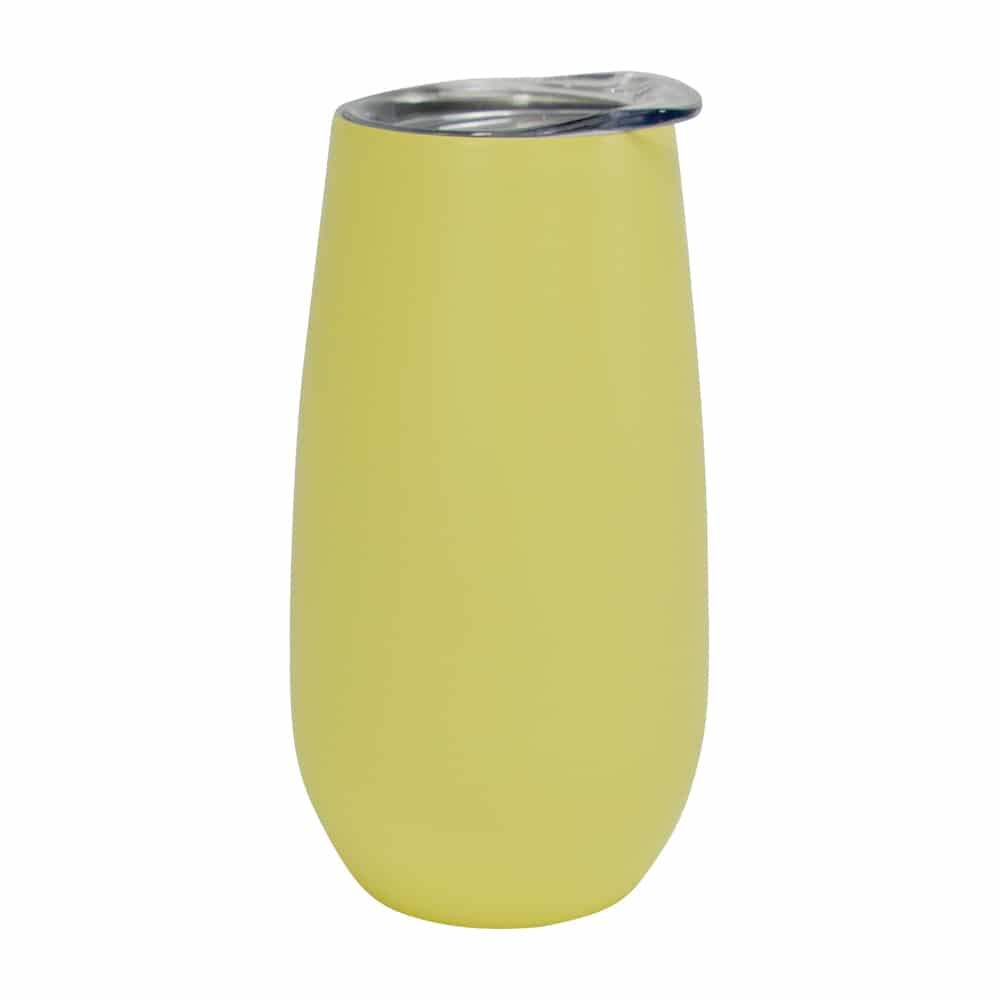 Annabel Trends Sparkling Flute Gelato Lemon Stainless Steel Double Walled | Merchants Homewares