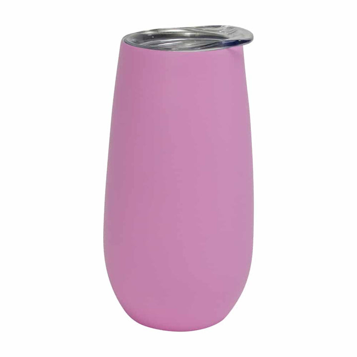Annabel Trends Sparkling Flute Gelato Pink Stainless Steel Double Walled | Merchants Homewares