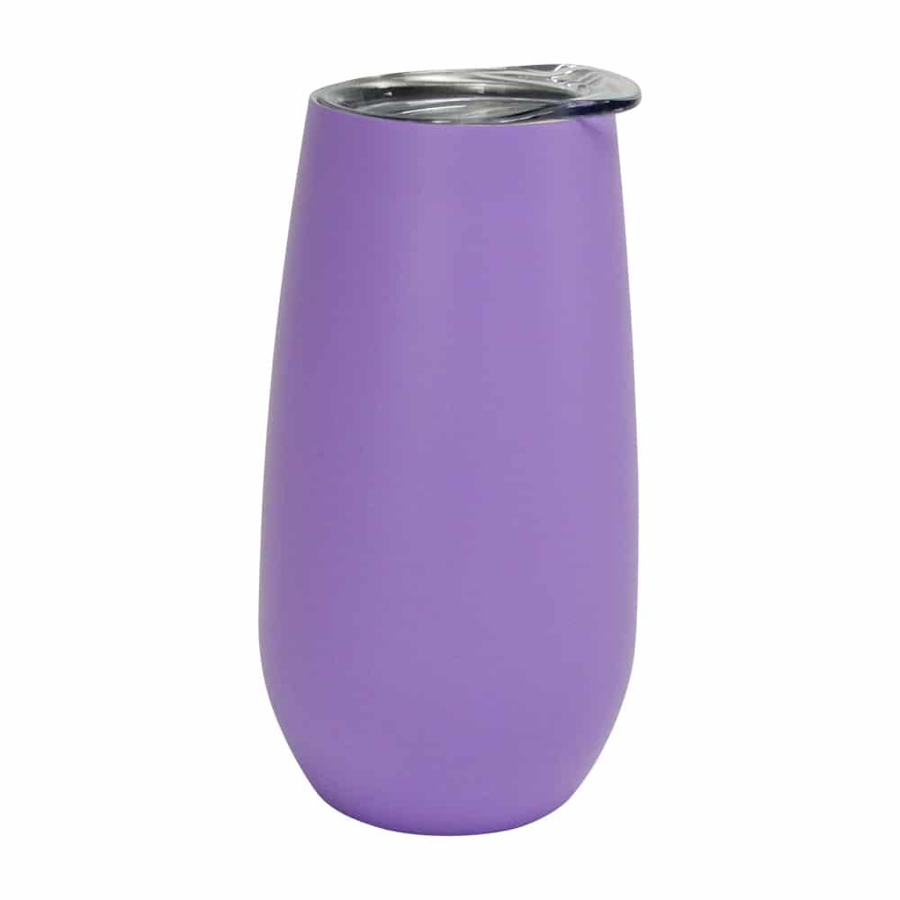 Annabel Trends Sparkling Flute Gelato Purple Stainless Steel Double Walled | Merchants Homewares