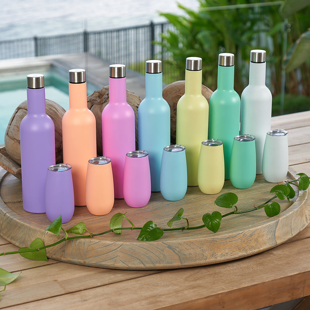 Annabel Trends Sparkling Flute Gelato Range Stainless Steel Double Walled Lifestyle | Merchants Homewares