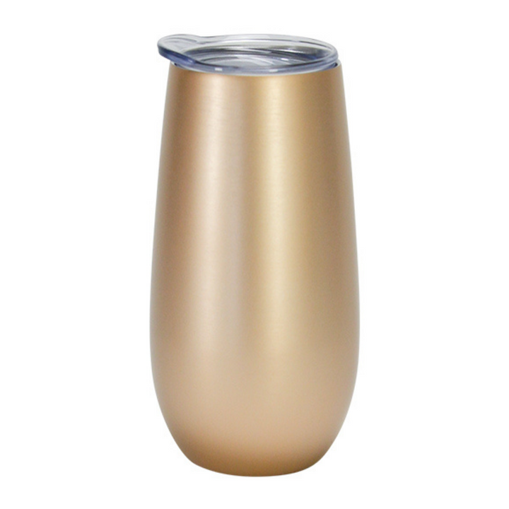 Annabel Trends Sparkling Flute Gold Stainless Steel Double Walled | Merchants Homewares