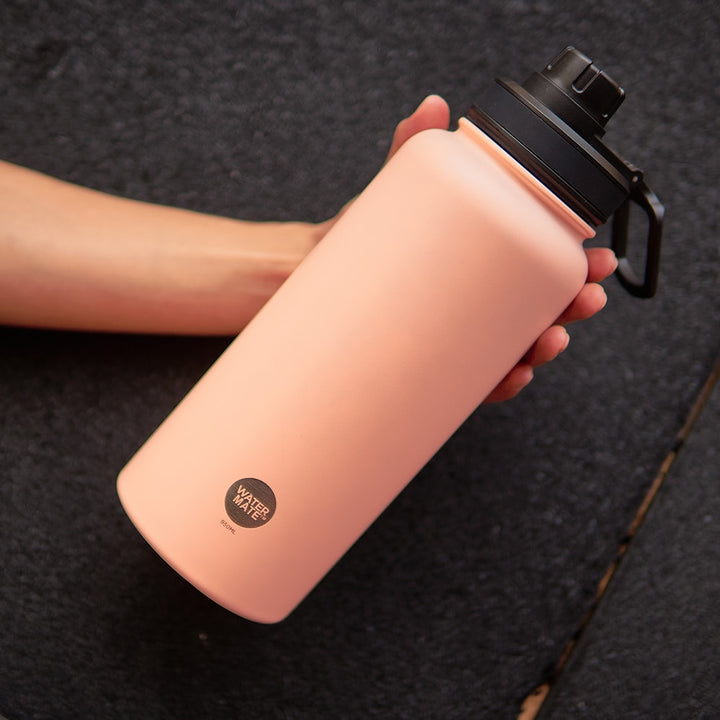 Annabel Trends Watermate Drink Bottle 550ml Peach Lifestyle | Merchants Homewares