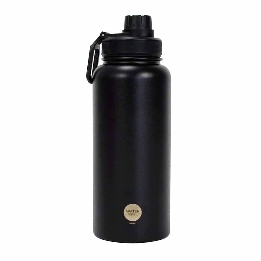 Annabel Trends Watermate Drink Bottle 950ml Black | Merchants Homewares