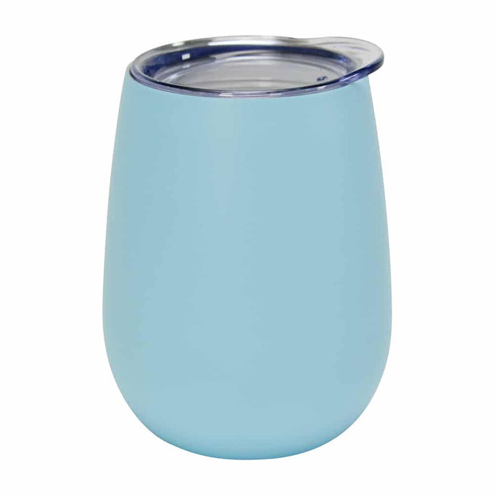 Annabel Trends Wine Tumbler Gelato Blue Stainless Steel Double Walled | Merchants Homewares
