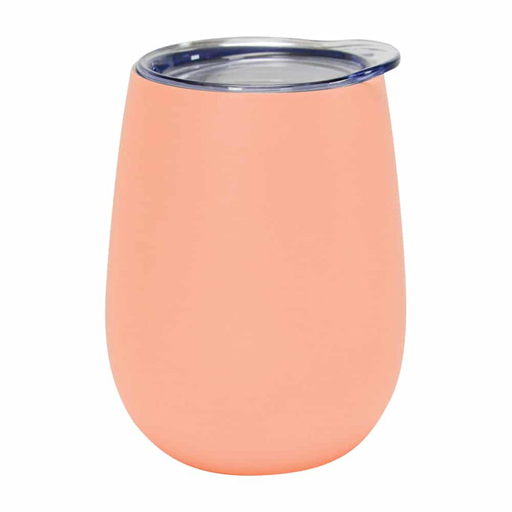 Annabel Trends Wine Tumbler Gelato Peach Stainless Steel Double Walled | Merchants Homewares