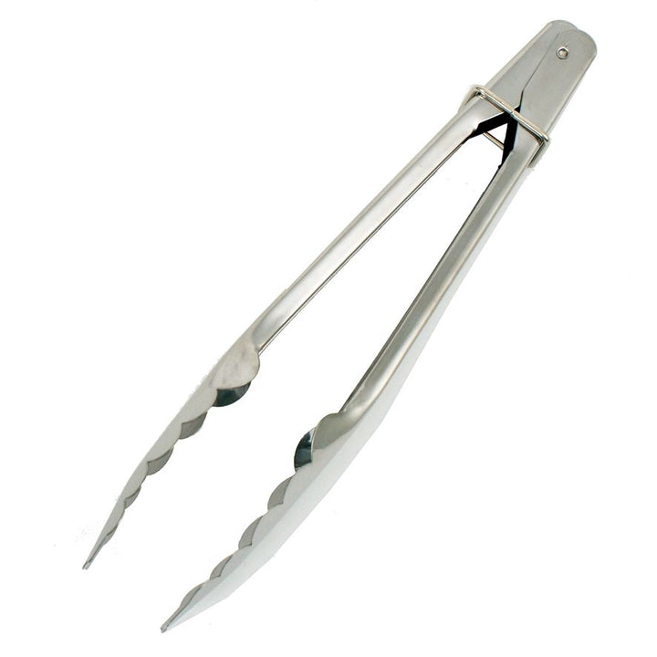 Appetito Stainless Steel Tongs With Flat Tips | Merchants Homewares