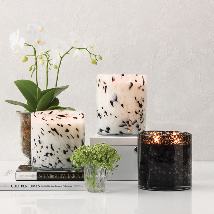 Apsley Halfeti Candle 400g Black Rose, Violet & Musk lifestyle | Merchants Homewares