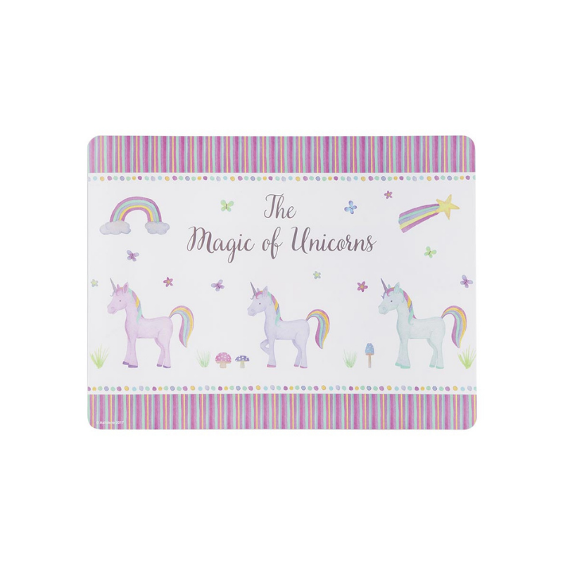 Ashdene 5-piece Melamine Dinner Set The Magic Of Unicorns | Merchants Homewares