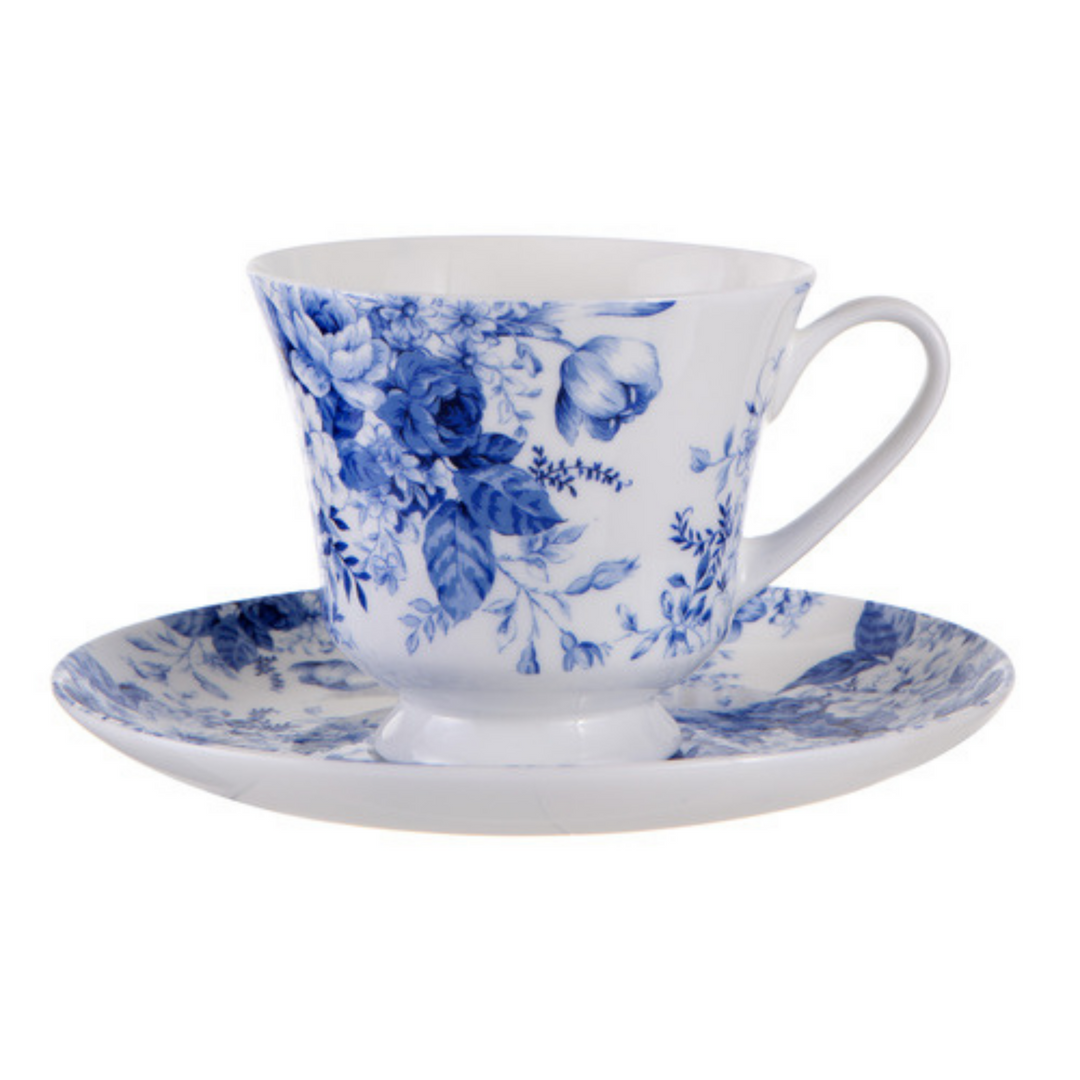 Ashdene | Provincial Garden | White Cup & Saucer | Merchant Homewares