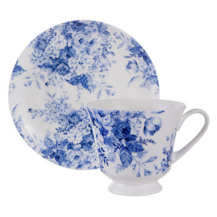 Ashdene | Provincial Garden | White Cup & Saucer | Merchant Homewares