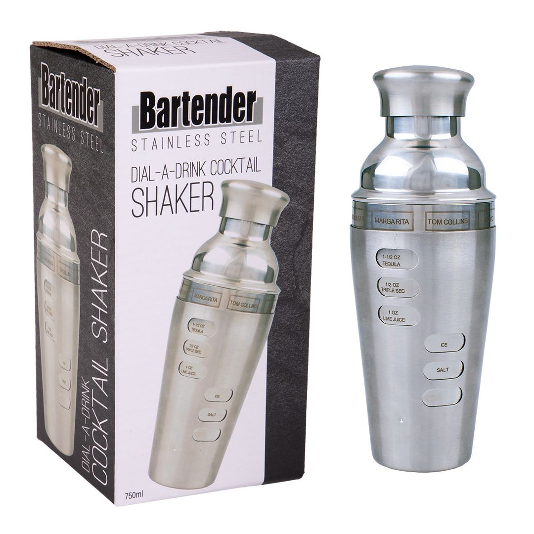 Bartender Dail a Drink Cocktail Shaker | Merchants Homewares