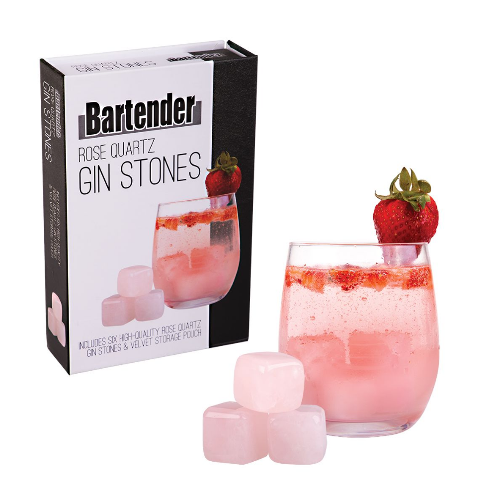 Bartender Gin Rose Quartz Set of 6 | Merchants Homewares