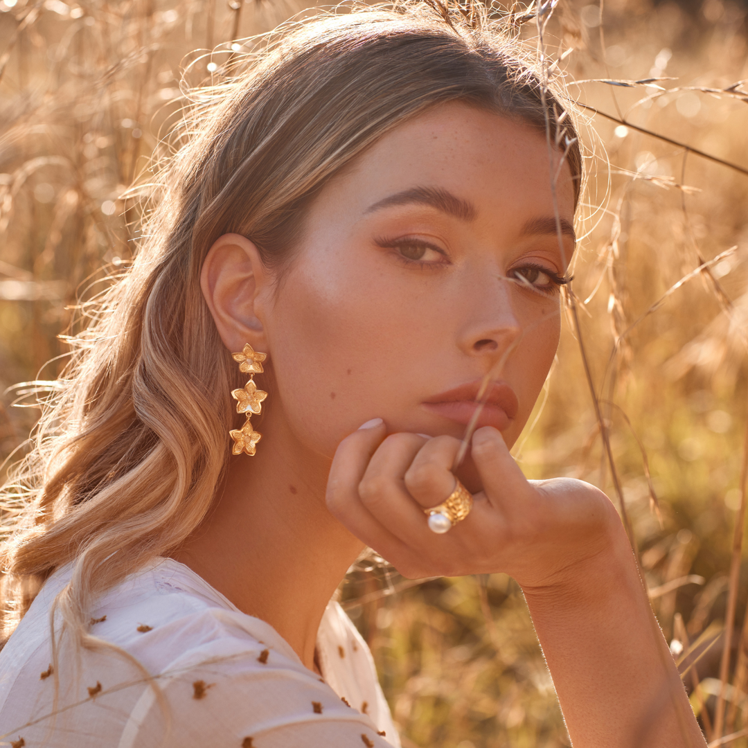 Bianc Henrietta Earrings LIfestyle | Merchants Homewares