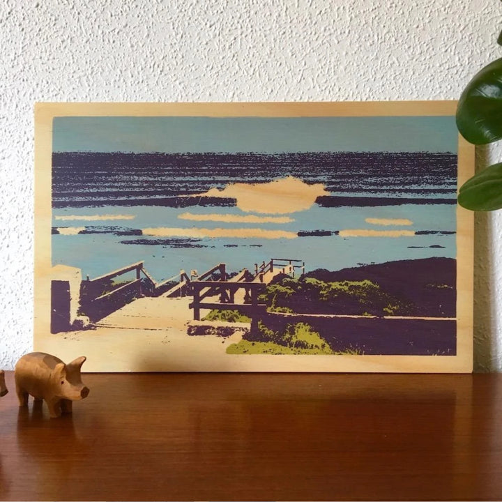 Blue Lawn | Margaret River Surf On Plywood