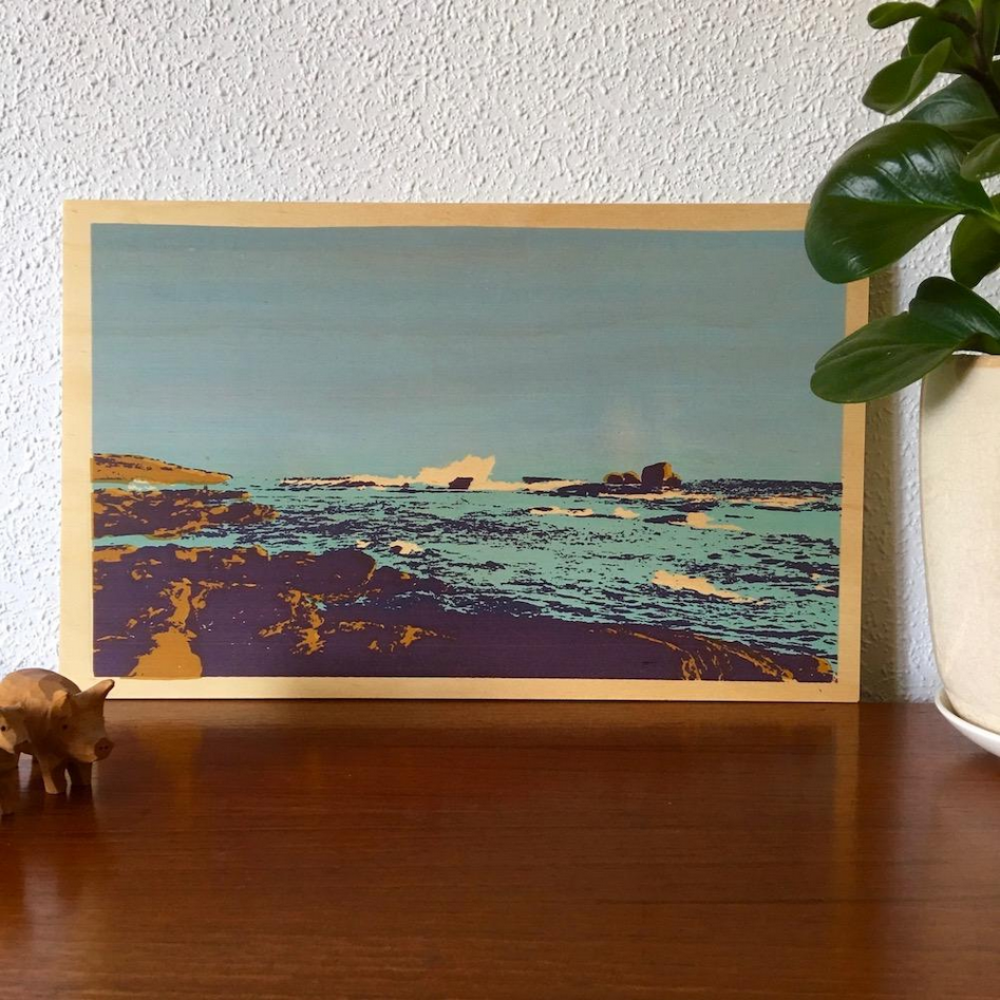 Blue Lawn Redgate Beach on Plywood | Merchants Homewares