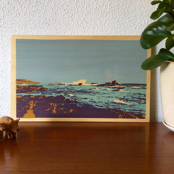 Blue Lawn Redgate Beach on Plywood | Merchants Homewares