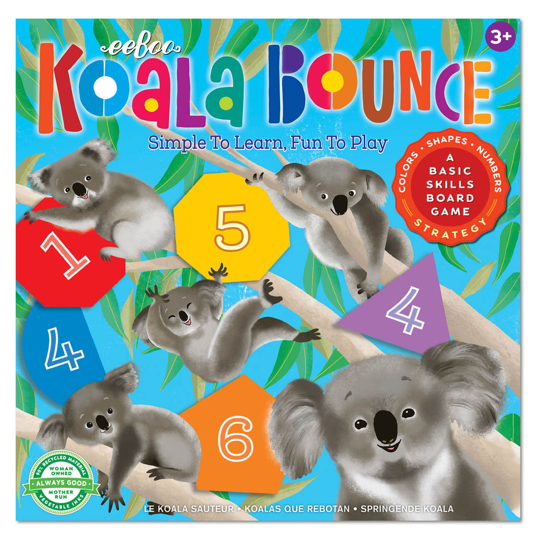 Bobangles Eeboo Board Game Koala Bounce | Merchants Homewares