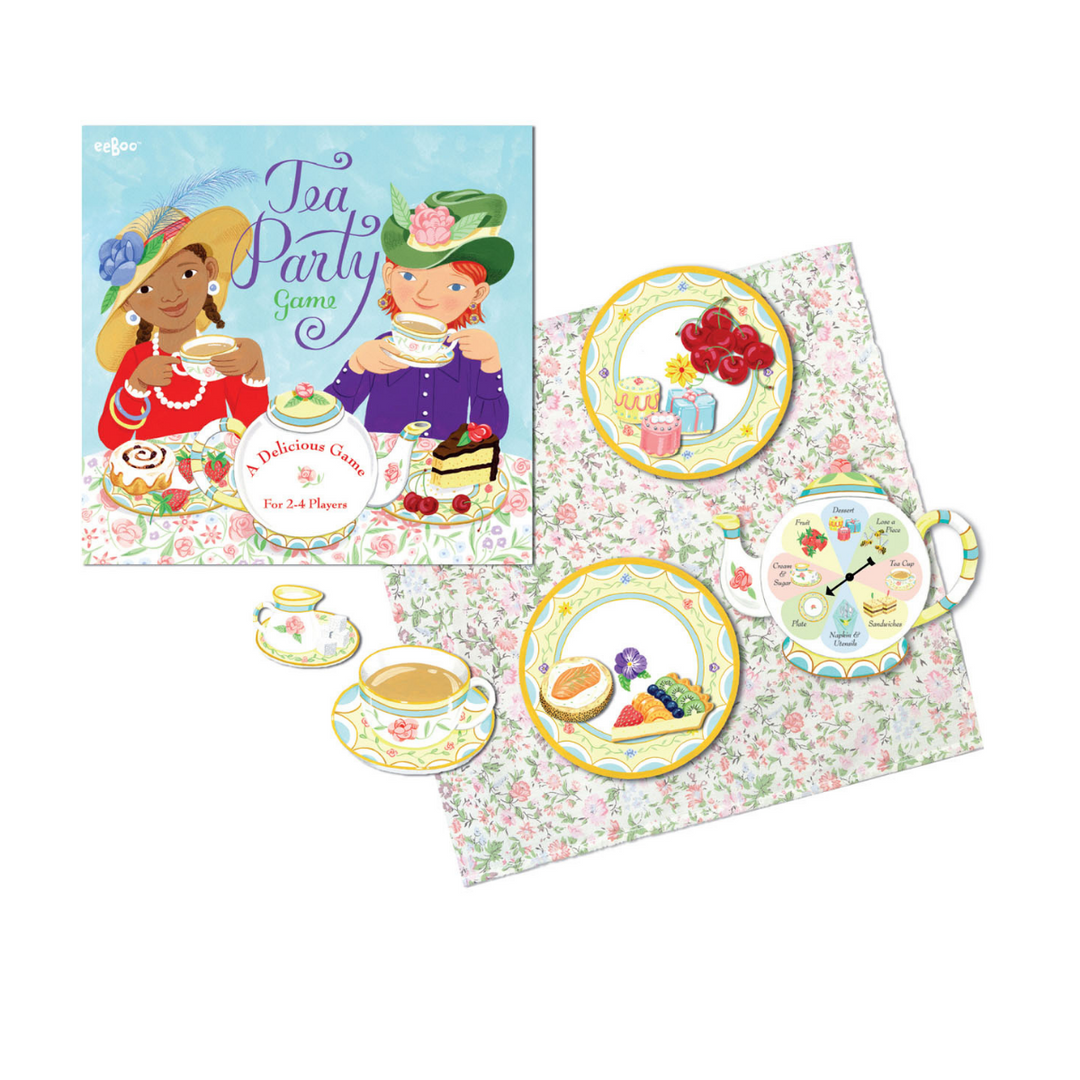 Bobangles Eeboo Spinner Game Tea Party | Merchants Homewares