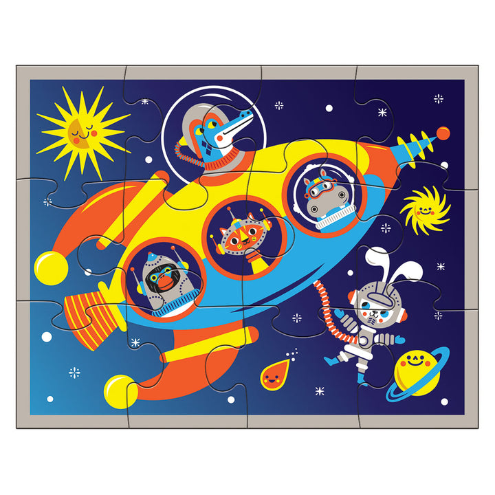 Mudpuppy 12pc Puzzle Outer Space Lifestyle | Merchants Homewares