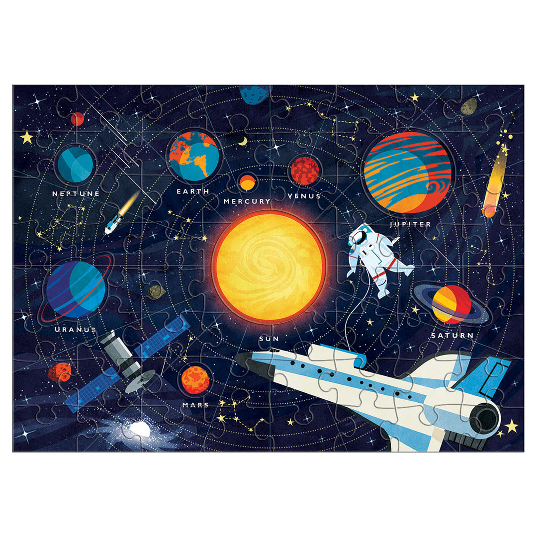Mudpuppy Geography Puzzle 70pc Solar System Lifestyle | Merchants Homewares