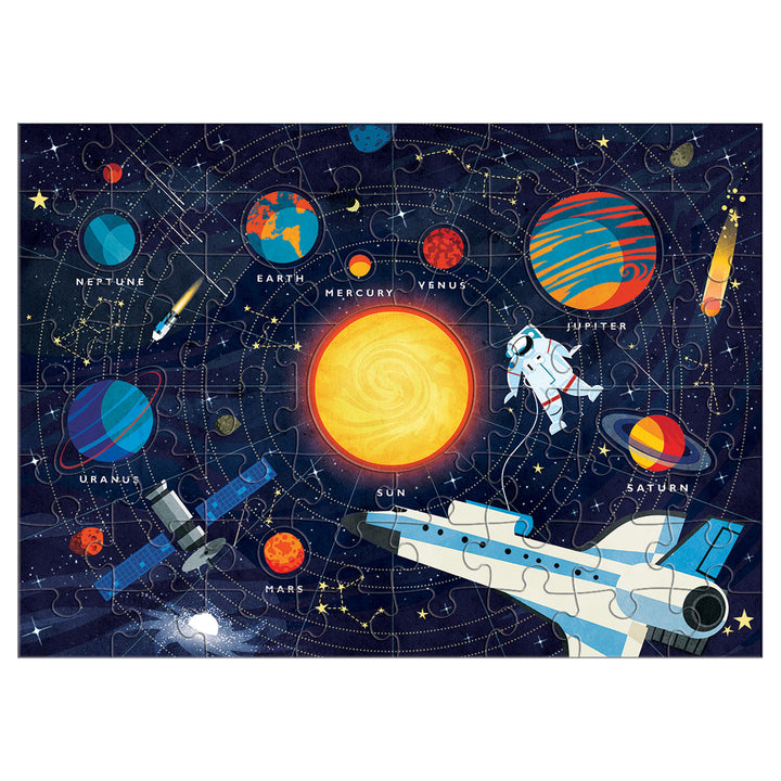 Mudpuppy Geography Puzzle 70pc Solar System Lifestyle | Merchants Homewares