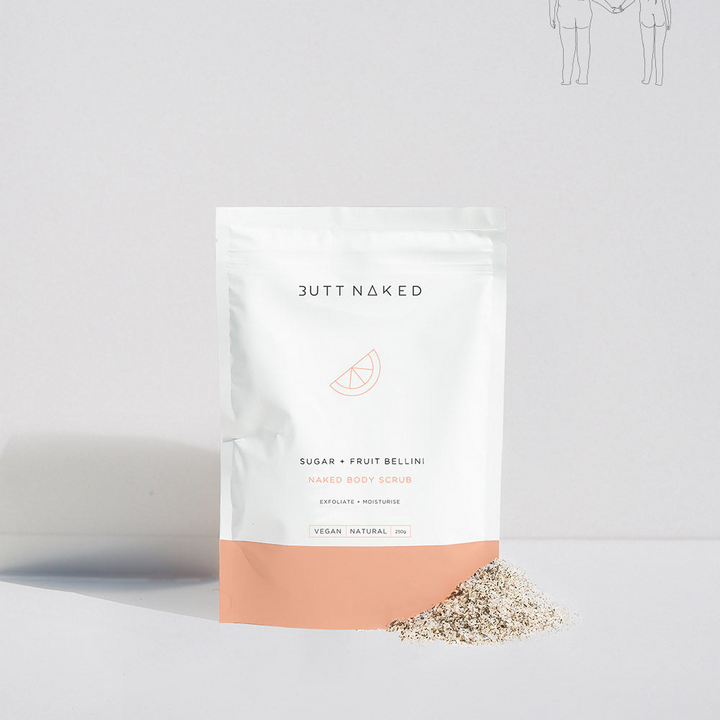 Butt Naked Bellini Sugar & Fruit Body Scrub | Merchants Homewares