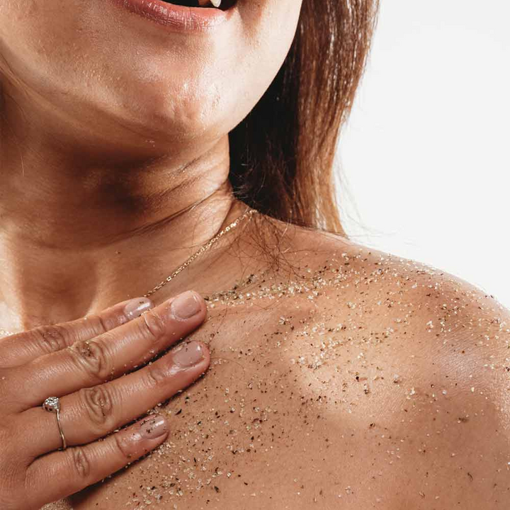 Butt Naked Bellini Sugar & Fruit Body Scrub lifestyle | Merchants Homewares