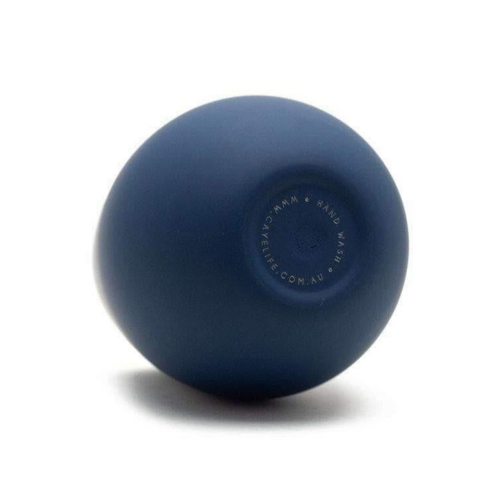 Caye Life Reusable Cup Matte Navy Blue open | Merchants Homewares