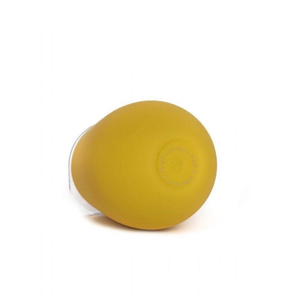 Caye Life Reusable Cup Mustard open | Merchants Homewares