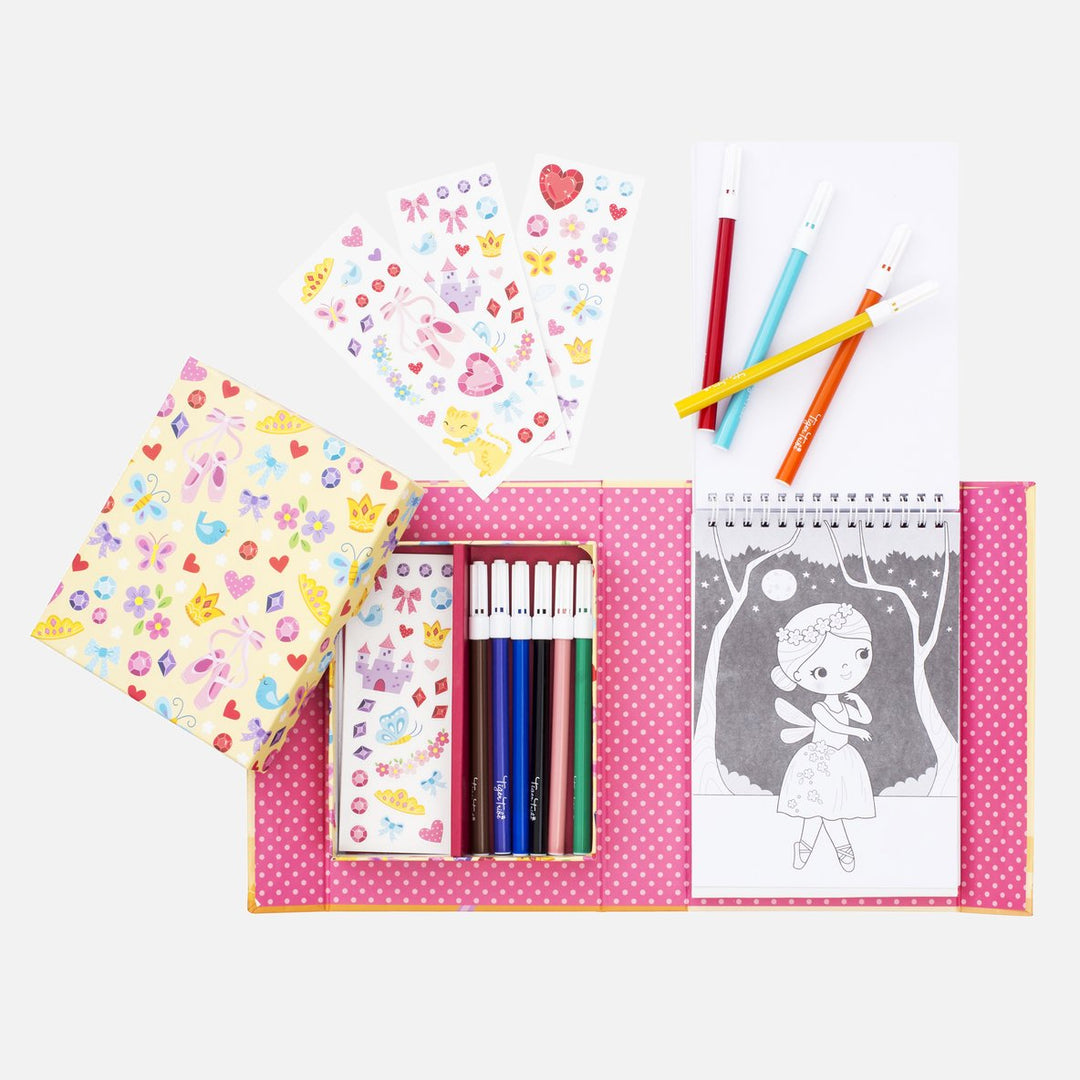 Tiger Tribe Colouring Set - Ballet Merchants Homewares