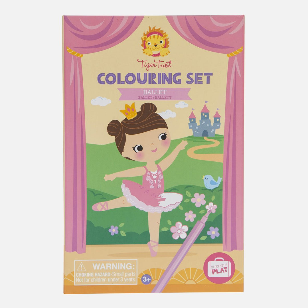 Tiger Tribe Colouring Set - Ballet Merchants Homewares