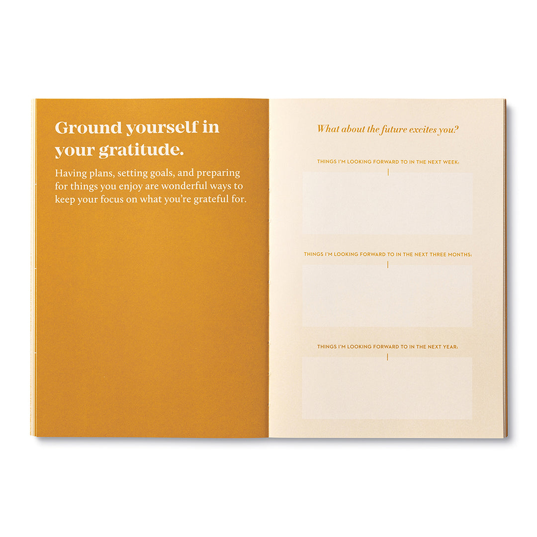 Compendium Gratitude Journal Grounding Page | Merchant Homewares