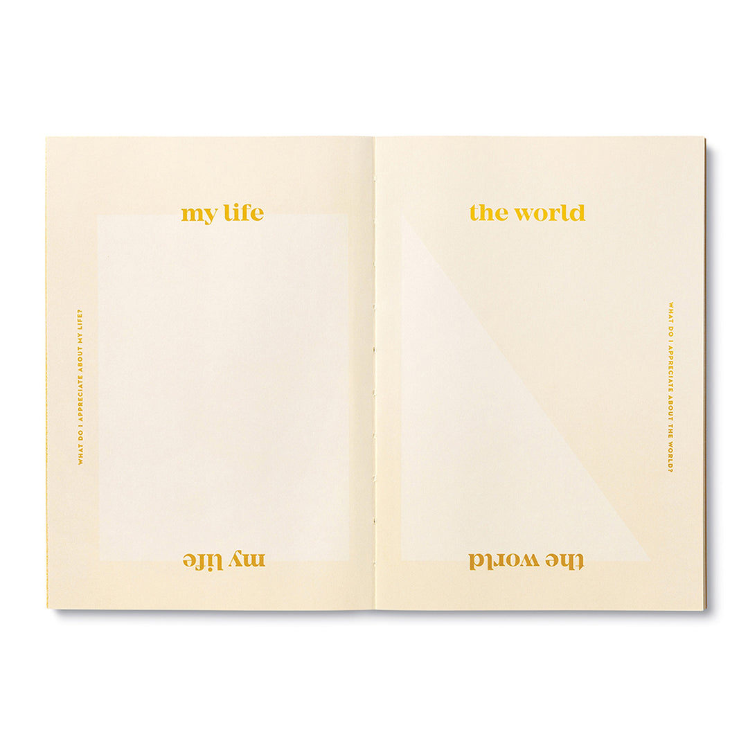 Compendium Gratitude Journal My Life The World Pages | Merchant Homewares
