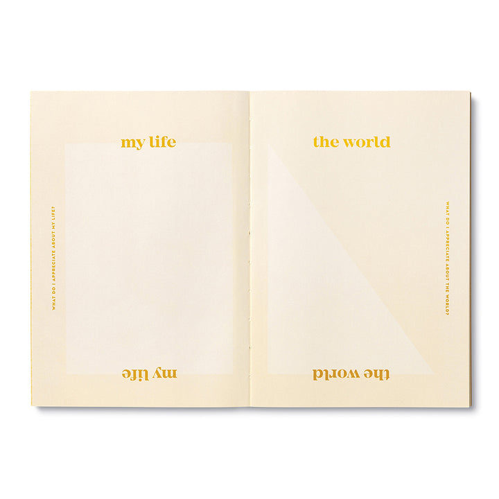 Compendium Gratitude Journal My Life The World Pages | Merchant Homewares