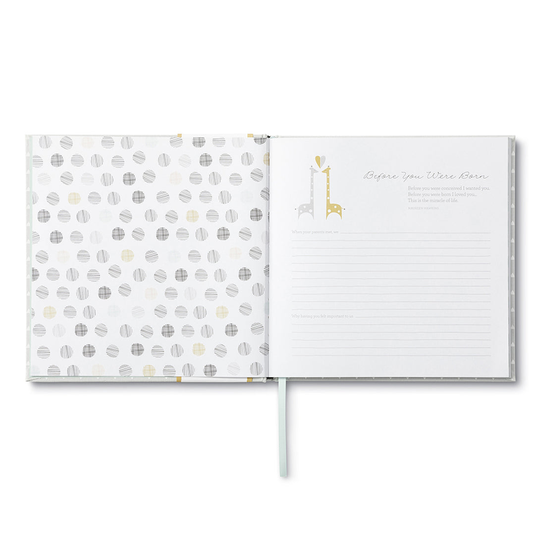 Compendium Keepsake Baby Book Hello Little One | Merchants Homewares